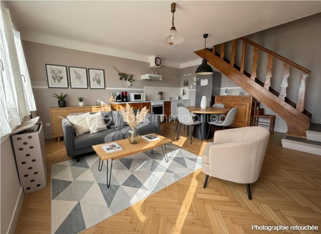 Maison avec Jardin secteur calme – 5 pièces – 3 chambres – 81 m²