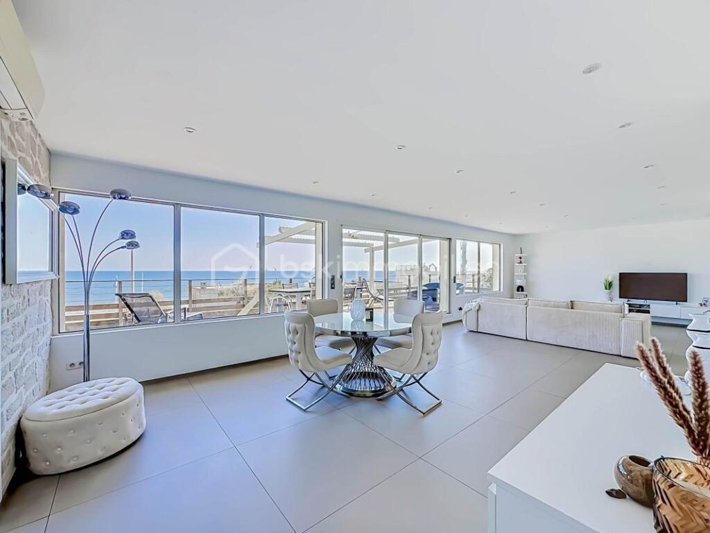 UNIQUE *** Magnifique Appartement T5 de 160m2 avec terrasse de 50m2 Vue Mer à PALAVAS *** – 5 pièces – 3 chambres – 160 m²