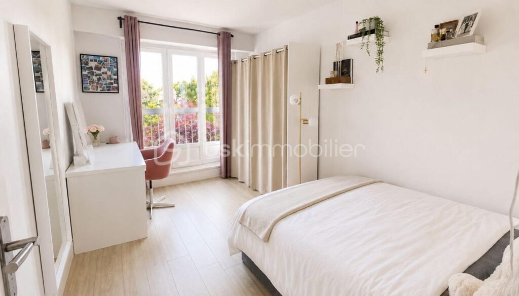 Magnifique 4 pièces très lumineux avec balcon et belle vue dégagée – Résidence en cours de rénovation énergétique – 5 pièces – 3 chambres – 84 m²