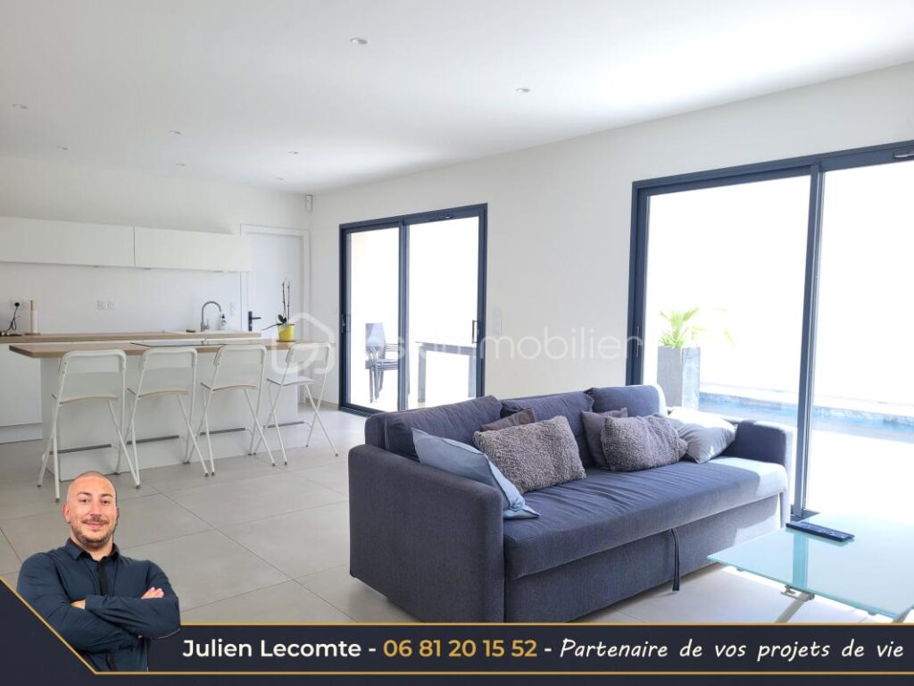 Villa moderne évolutive avec vue panoramique – 5 pièces – 3 chambres – 138 m²