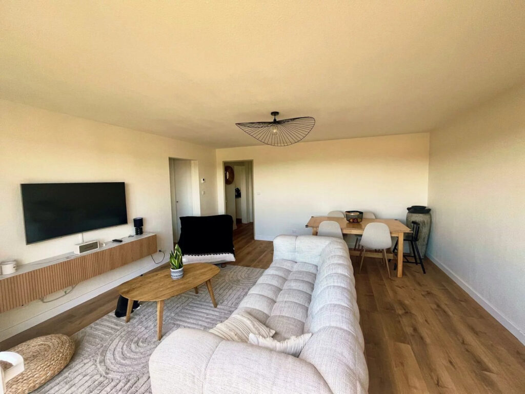 Biarritz – Charmant T3, lumineux, cosy et charme assuré – 3 pièces – 2 chambres – 53.28 m²