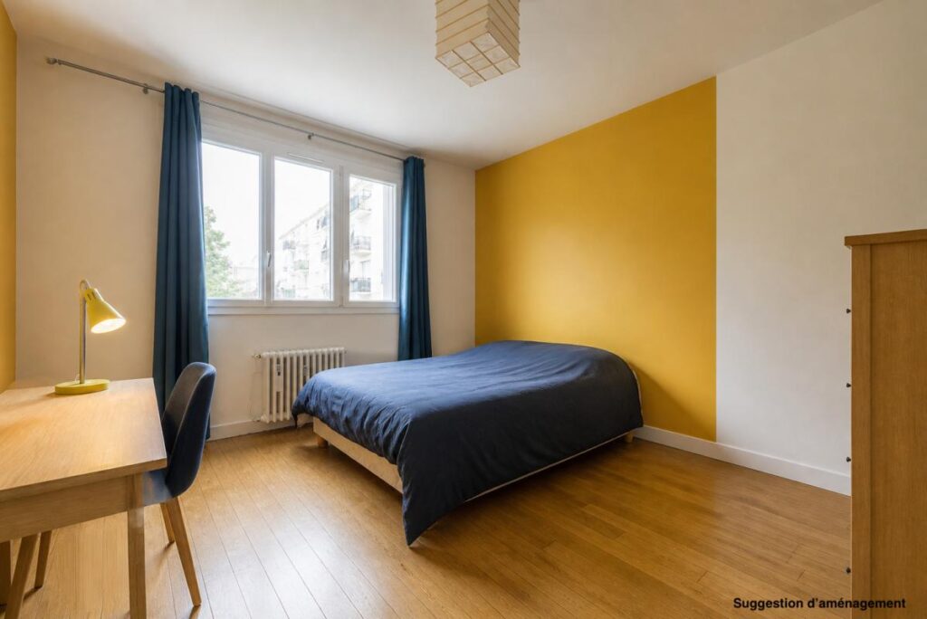 Grand T4 Saint Donatien – 4 pièces – 3 chambres – 90 m²