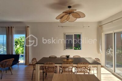 Maison F4 plaid-pied vue mer + dépendance – 6 pièces – 4 chambres – 125 m²