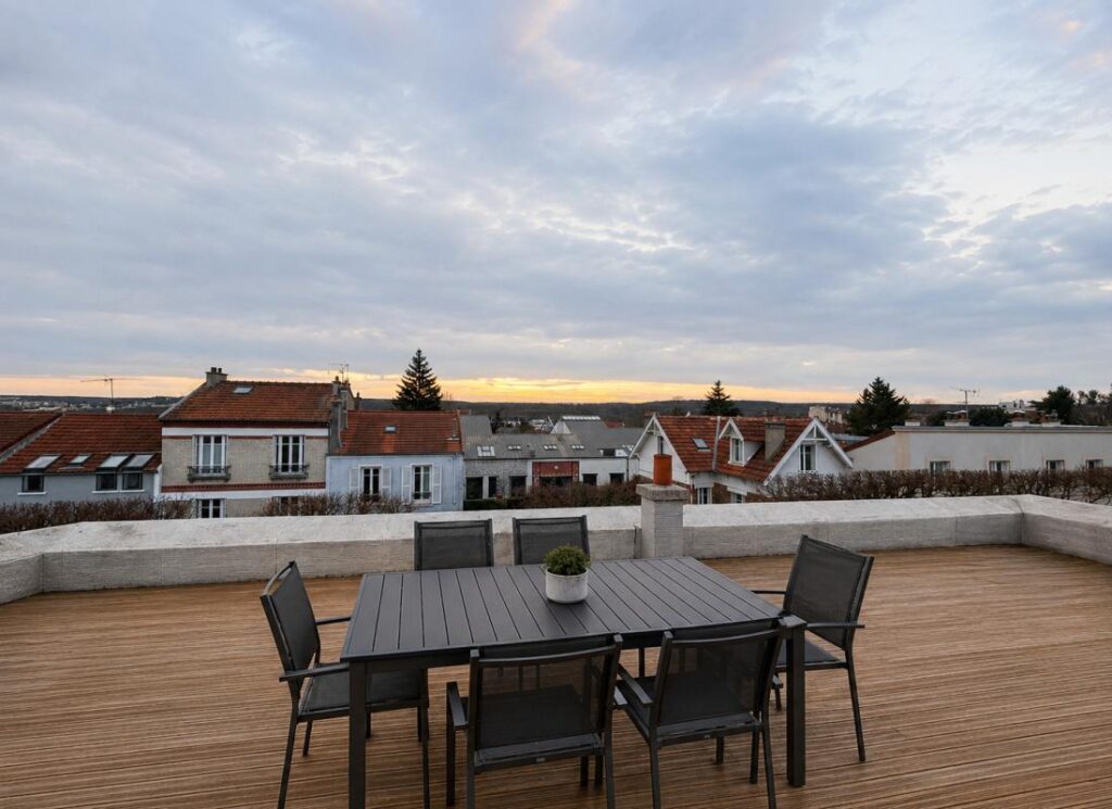 Appartement 3 pièces avec toit terrasse de 60 m2 – 3 pièces – 2 chambres – 60 m²