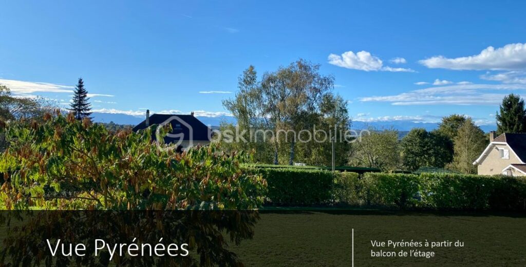 Charmante maison avec piscine, box à chevaux et vue Pyrénées – 9 pièces – 6 chambres – 269 m²