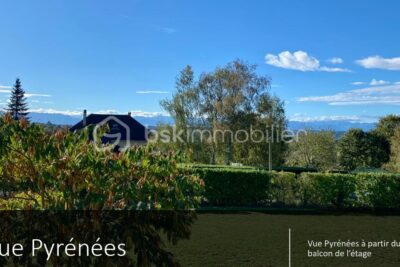 Charmante maison avec piscine, box à chevaux et vue Pyrénées – 9 pièces – 6 chambres – 269 m²