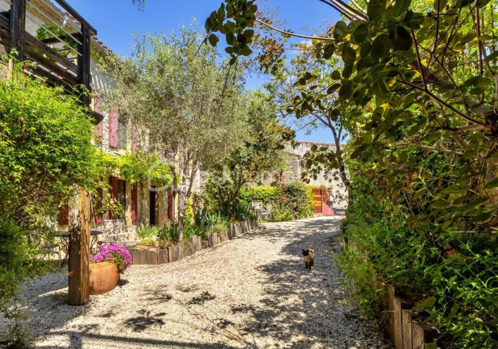 Magnifique maison d’hôtes et gîte de charme à vendre au cœur du Pays Cathare à proximité de Limoux et Carcassonne – 11 pièces – 8 chambres – 405 m²