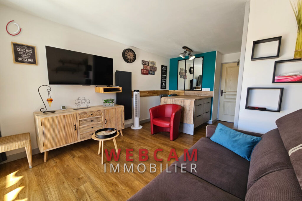 vente appartement 2 Pièce(s) – 2 pièces – 1 chambre – 27.60 m²