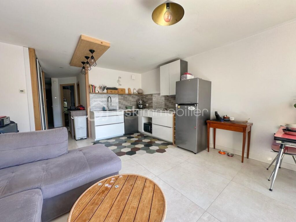 T2 avec jardin et terrasse – Vue dégagée & soleil couchant – Villaz – 2 pièces – 1 chambre – 46 m²