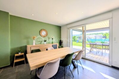 HAUTEVILLE-SUR-FIER — MAISON RECENTE — 4 CHAMBRES — CALME — VUE DEGAGEE — TERRASSE — JARDIN – 5 pièces – 4 chambres – 101 m²
