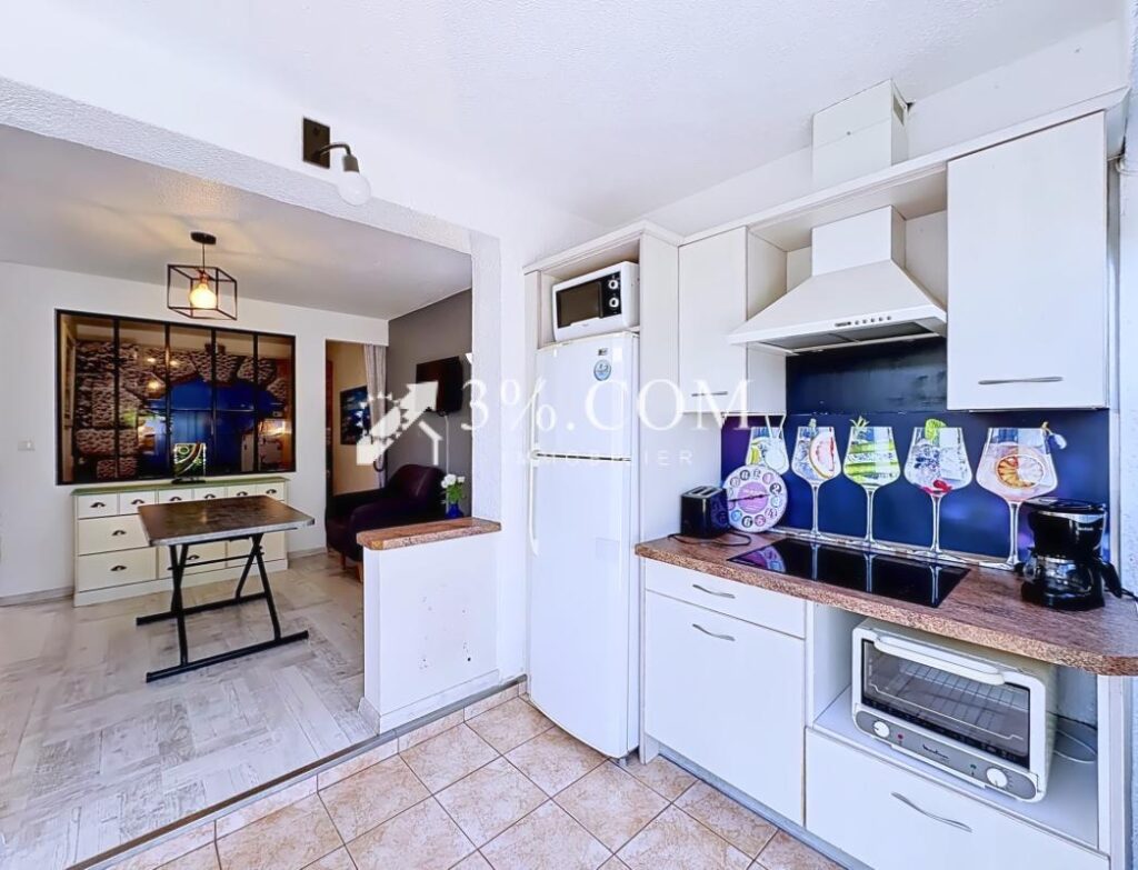 Charmant pavillon 4 pièces de 32.5 m2 avec terrasse de 32 m2 – 4 pièces – 2 chambres – 32 m²