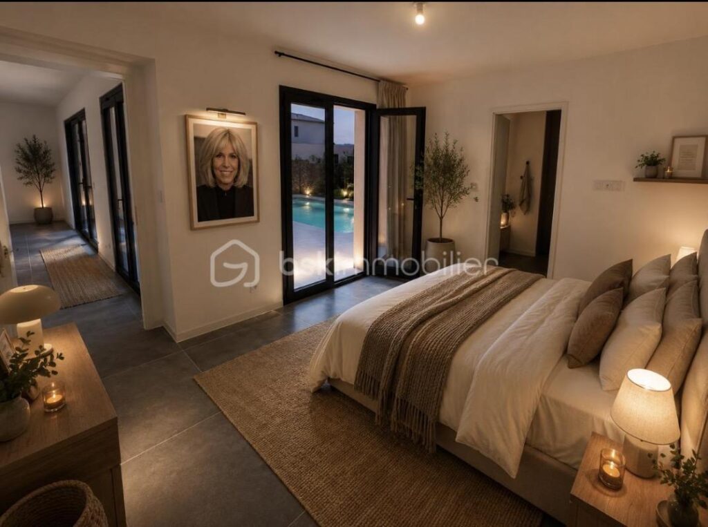 Magnifique villa contemporaine avec piscine – 6 pièces – 5 chambres – 150 m²