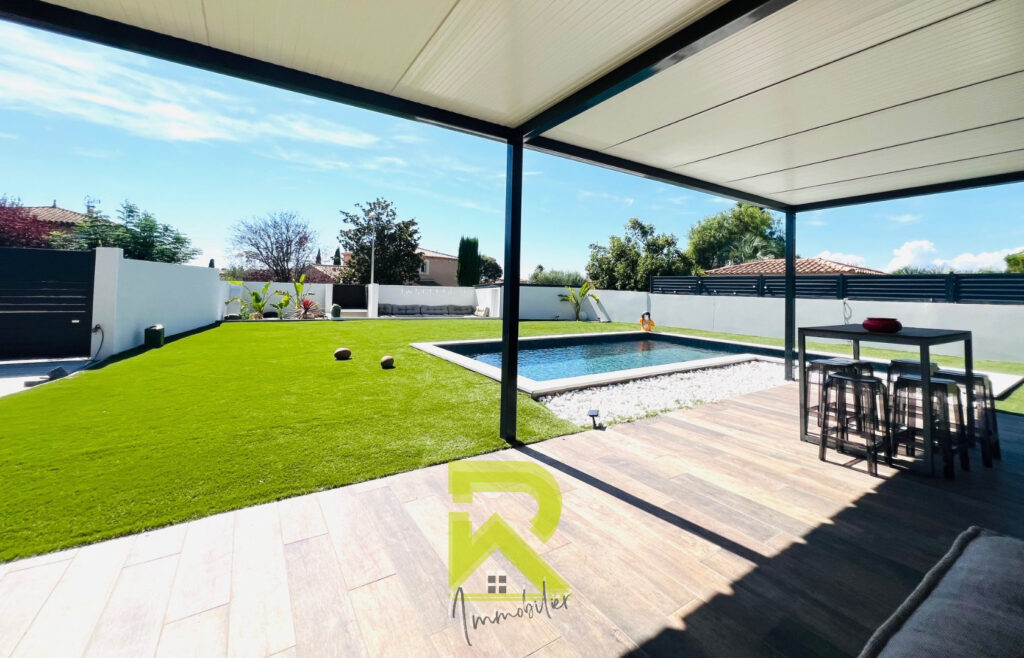 VILLA MODERNE AVEC VUE PANORAMIQUE AGDE – 5 pièces – 4 chambres – 190 m²