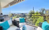 Golfe-Juan – Dernier étage – Terrasse – Vue mer dégagée – Calme absolu – 2 pièces – 1 chambre – 54 m²