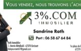 3%COM Bel appartement F3 coté canal – terrasse – garage – 3 pièces – 2 chambres – 60 m²