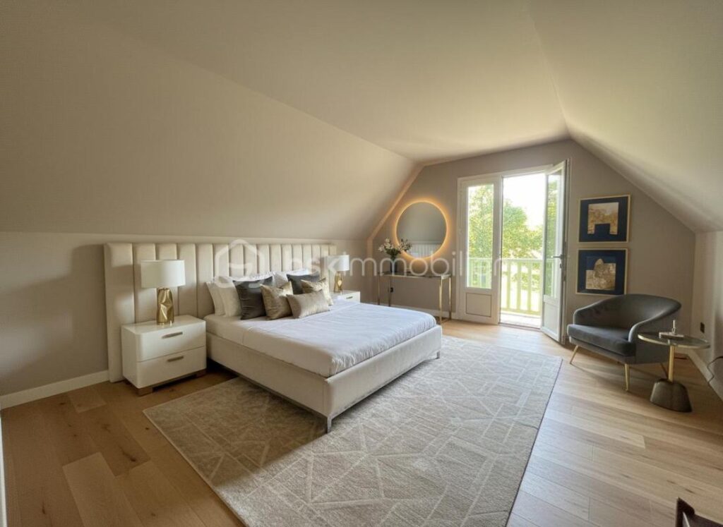 Magnifique maison 180 m2 de caractère, 5 chambres avec piscine sur terrain arboré de 6 000 m² – 7 pièces – 5 chambres – 180 m²