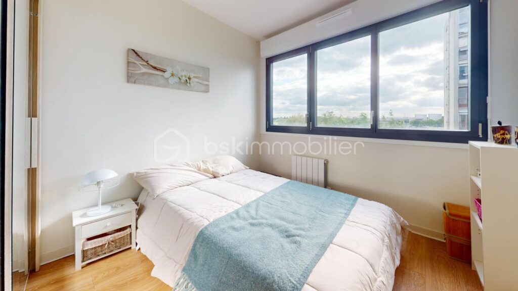 Appartement lumineux de 61m² – 3 pièces – 2 chambres – 60 m²