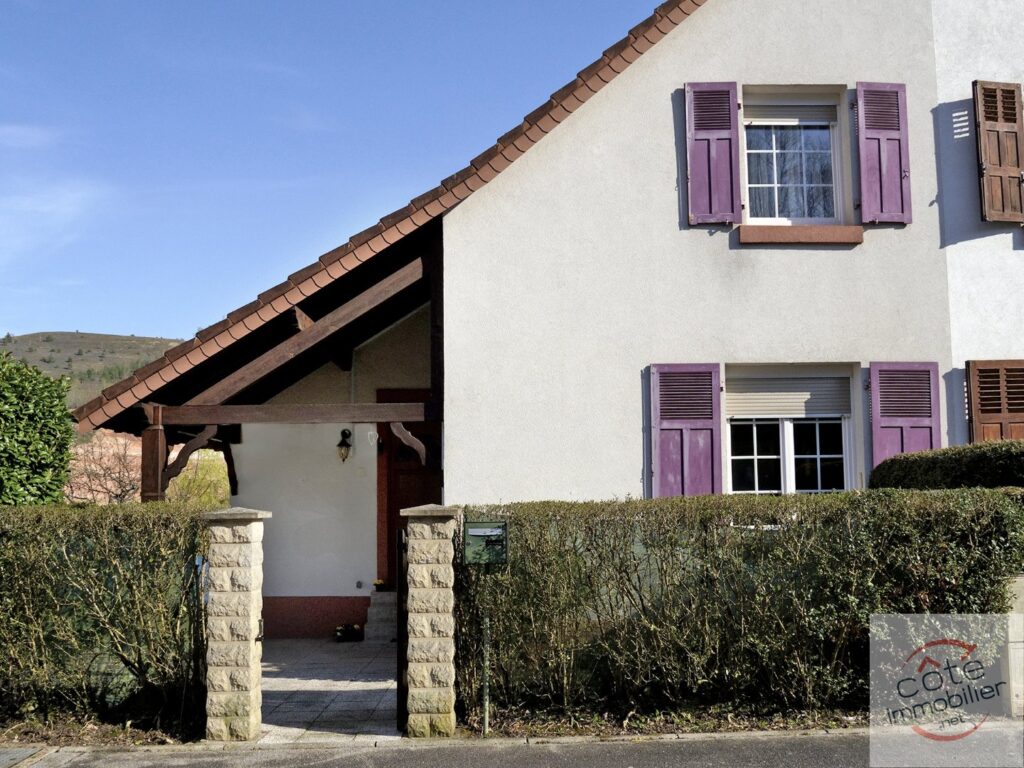 Maison jumelée – 3 pièces – 2 chambres – 89 m²