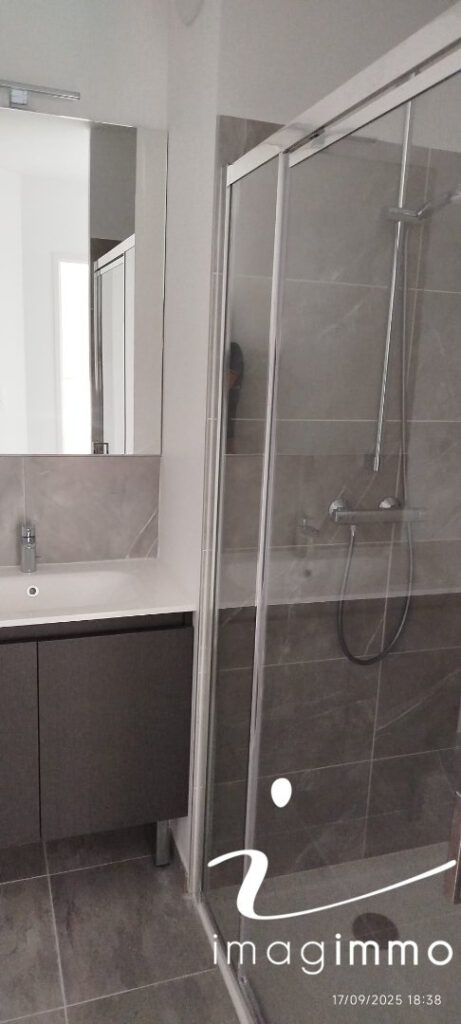 MONTPELLIER SUD T3 NEUF DERNIER ETAGE Avec TERRASSE 25 M2 – 3 pièces – 2 chambres – 60 m²