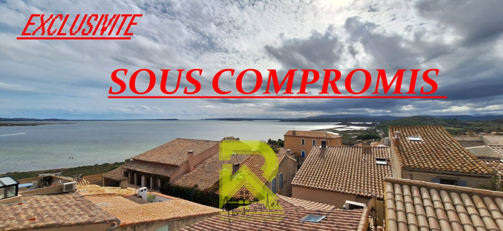 Maison de village atypique avec belle vue sur L&rsquo;étang de BAG – 5 pièces – 3 chambres – 160 m²