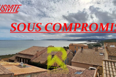 Maison de village atypique avec belle vue sur L&rsquo;étang de BAG – 5 pièces – 3 chambres – 160 m²