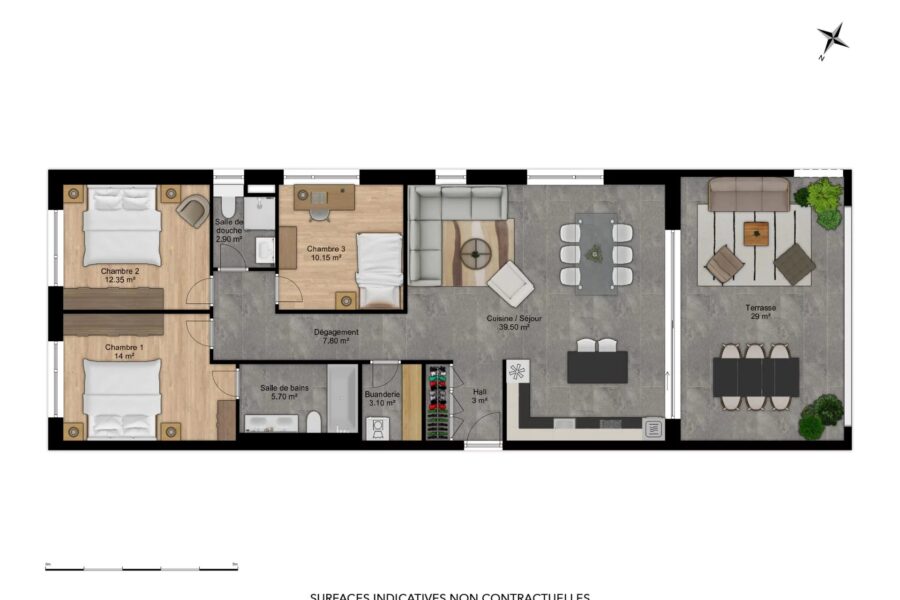 Appartement à vendre à Martigny