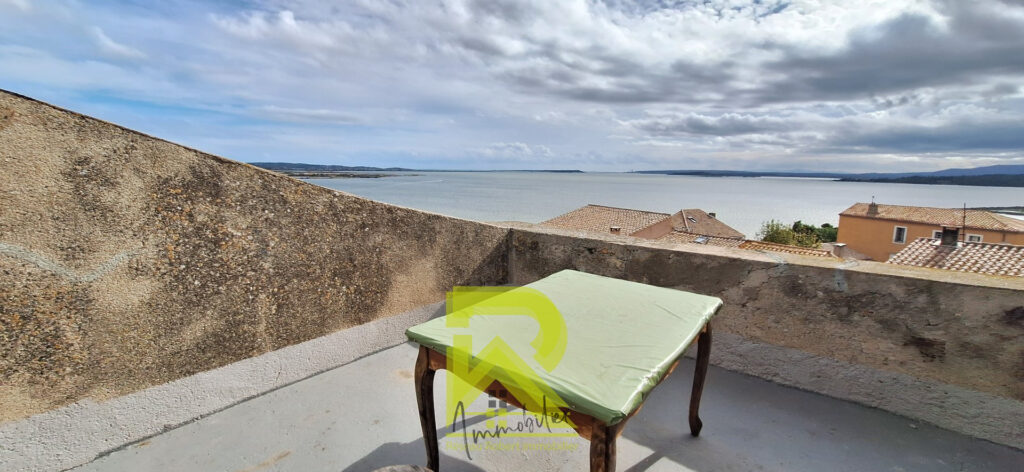 Maison de village atypique avec belle vue sur L&rsquo;étang de BAG – 5 pièces – 3 chambres – 160 m²