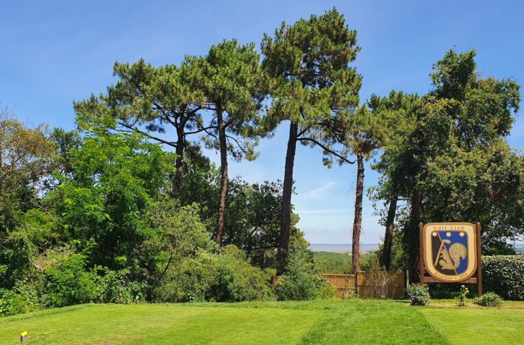 golf arcachon vue bassin