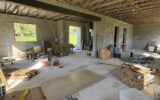 Maison de campagne à finir de construire – 3 pièces – 2 chambres – 93 m²