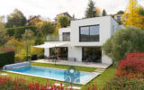 Villa avec vue, piscine, terrasses et garages – 6 pièces – 4 chambres – 178 m²