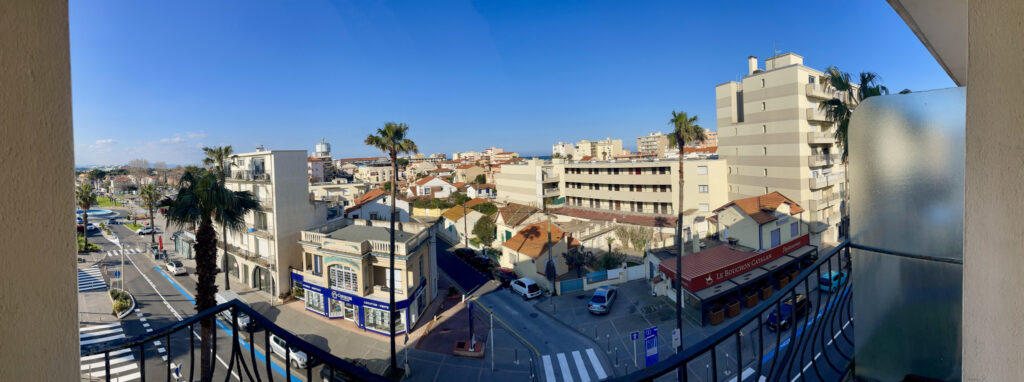 T2 Centre Canet vue Mer – 2 pièces – 1 chambre – 35.23 m²