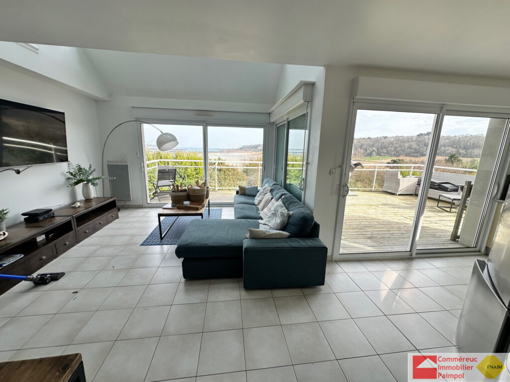 À VENDRE   PLOUBAZLANEC – Maison 5 pièces avec vue mer excep – 5 pièces – 4 chambres – 120 m²