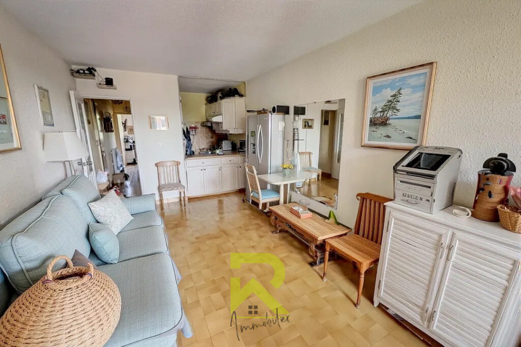 Appartement T3 – piscine au Cap D&rsquo;Agde – Port – 3 pièces – 2 chambres – 53.53 m²