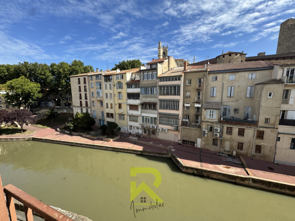 Appartement 136 m2   Vue canal   4 chambres   Narbonne centr – 6 pièces – 4 chambres – 136 m²
