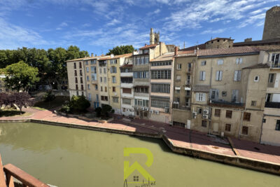 Appartement 136 m2   Vue canal   4 chambres   Narbonne centr – 6 pièces – 4 chambres – 136 m²