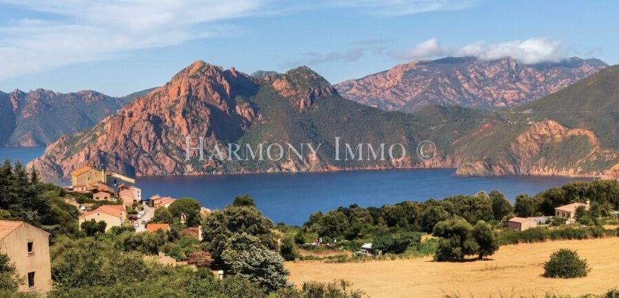 Terrain à vendre à Piana — Vue mer — photo 1