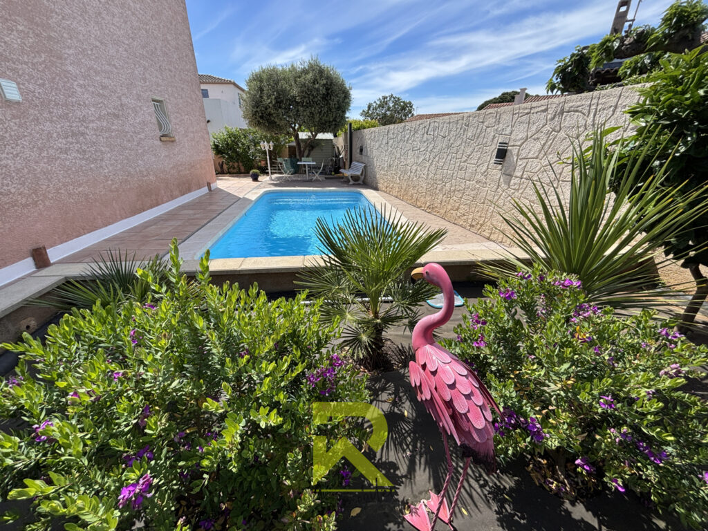 AGDE : Villa familiale d&rsquo;exception au Puits de So avec Pisci – 6 pièces – 4 chambres – 134 m²