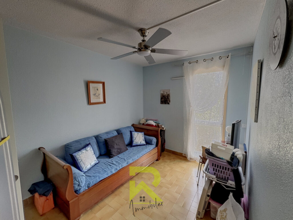 Appartement T3 – piscine au Cap D&rsquo;Agde – Port – 3 pièces – 2 chambres – 53.53 m²