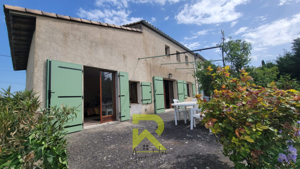 A Vendre – PEYREFITTE SUR L HERS -11 Maison T4 avec grand Te – 6 pièces – 4 chambres – 112.66 m²