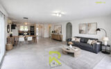 Villa plain-pied 134 m2  Vue sur l&rsquo;étang   Terrain 1470 m2 – 4 pièces – 3 chambres – 134 m²