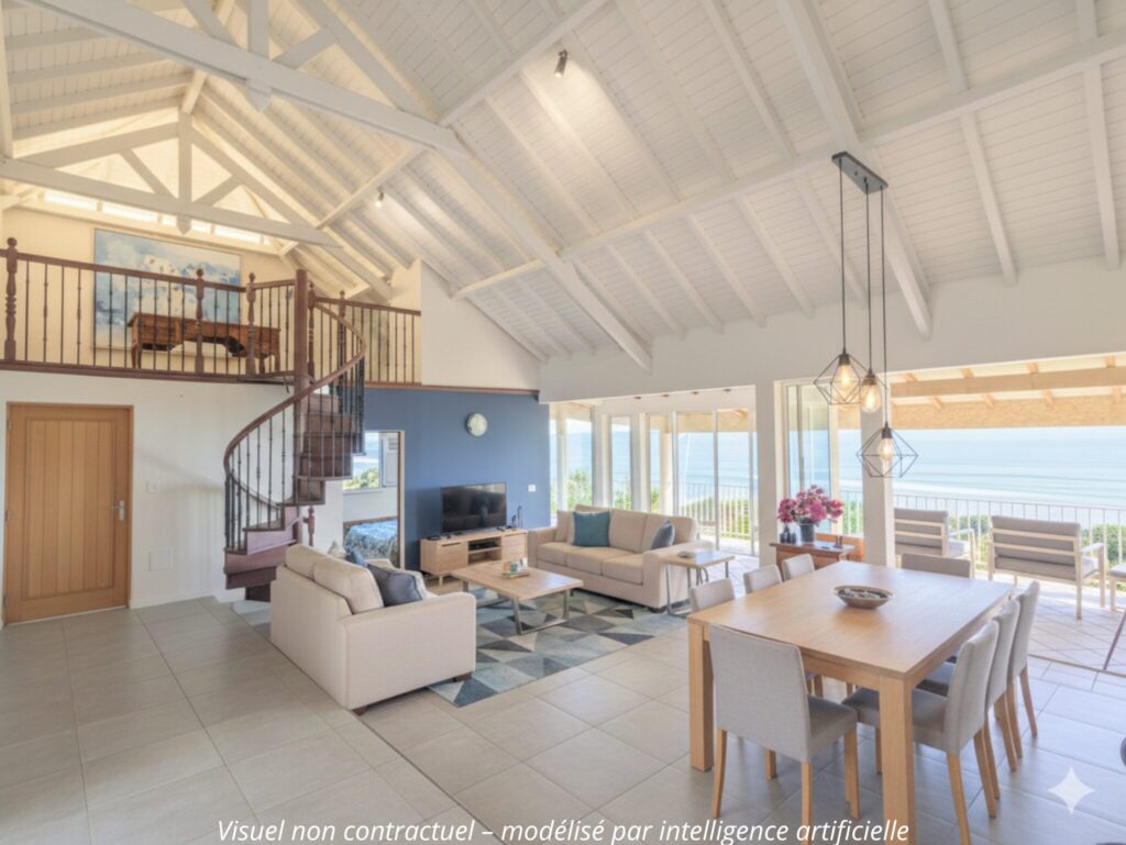 PROPRIETE 7 PIECES AVEC PISCINE, ACCES ET VUE MER IMPRENABLE – 7 pièces – 6 chambres – 233.85 m²