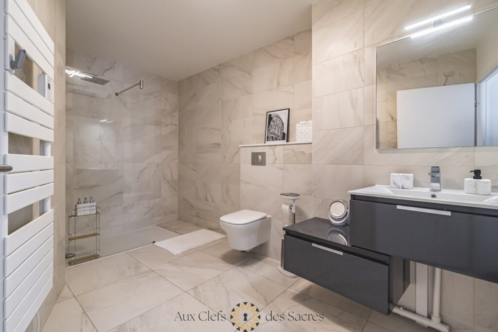 Appartement T2 meublé hypercentre Reims – 2 pièces – 1 chambre – 43 m²