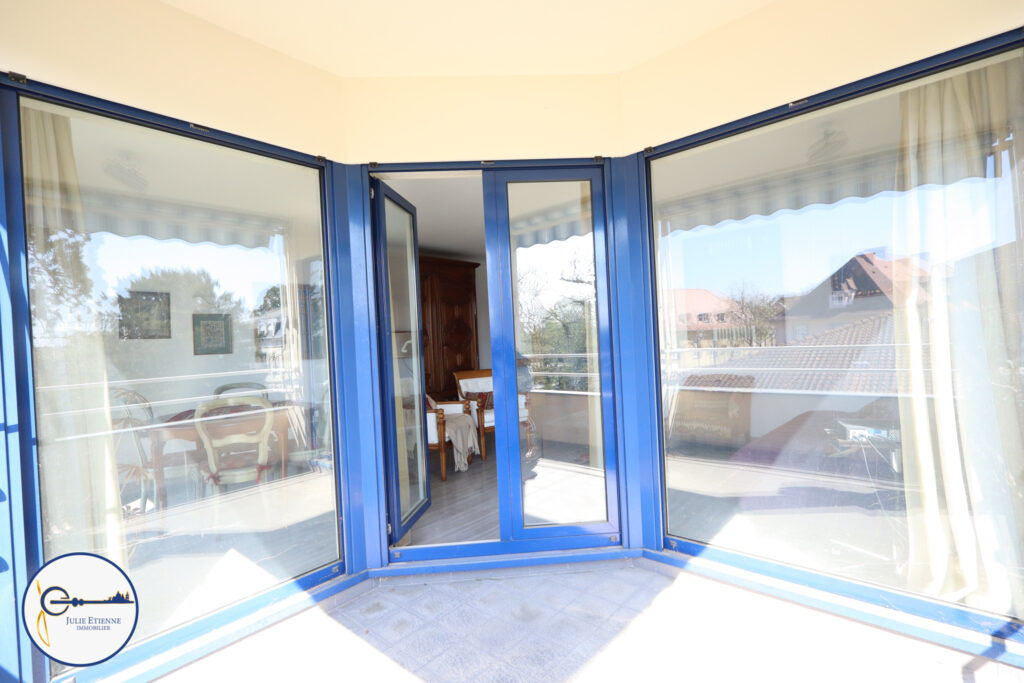 Appartement Colmar 3 pièces 90m2 + balcon + garage  – 3 pièces – 2 chambres – 90.36 m²