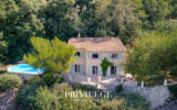Vue Mer et Village de Cabris   Maison 5 Pièces 160 m2 – 5 pièces – 4 chambres – 144.39 m²