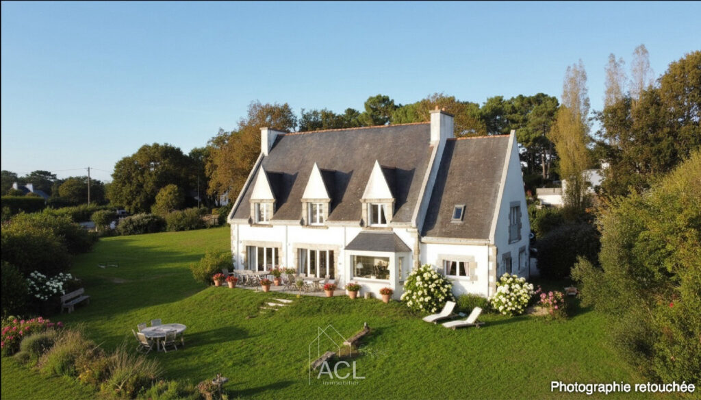 Grande maison familiale pieds dans l&rsquo;eau, entre saline et oc – 10 pièces – 7 chambres – 271.31 m²