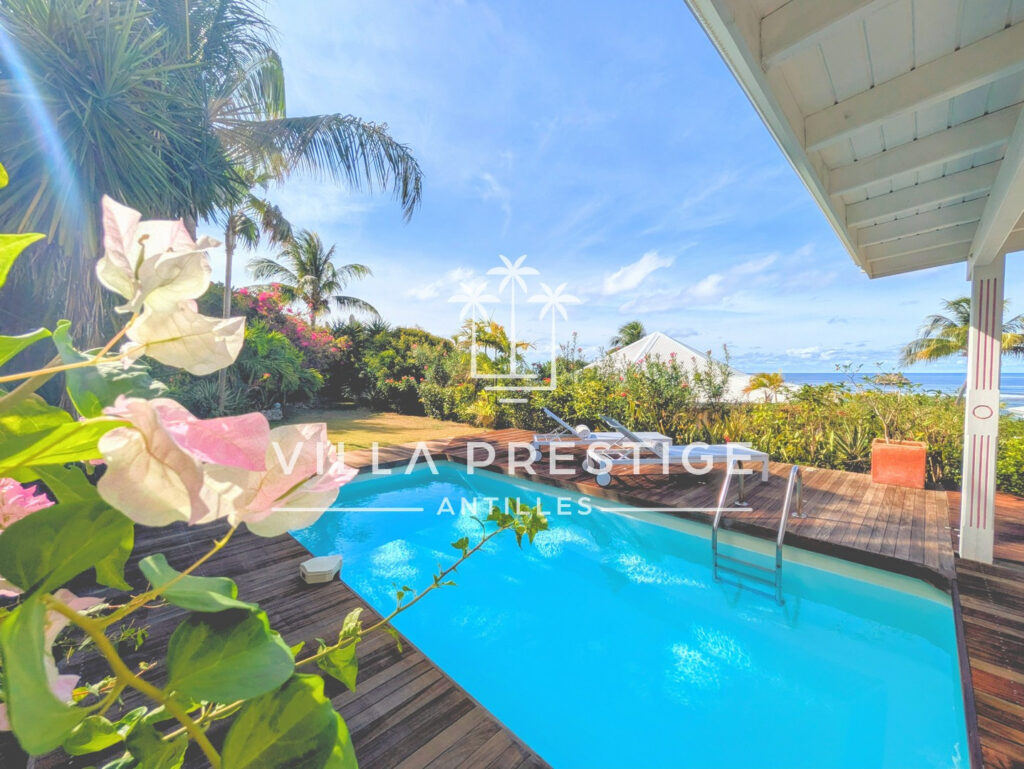 VILLA 3 SUITES PISCINE ACCES PLAGE VUE MER – 4 pièces – 3 chambres – 98.9 m²