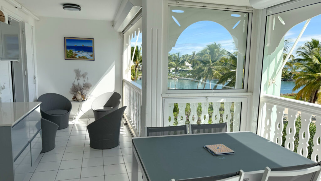 Appartement T2 – Vue Mer – Saint-François  – 2 pièces – 1 chambre – 60 m²