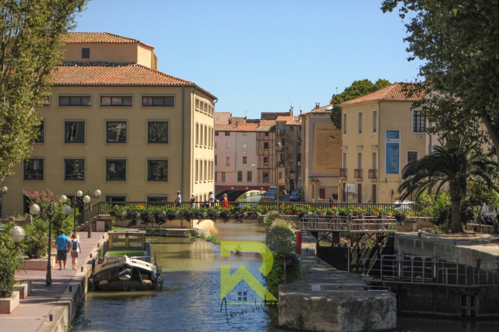 Appartement 136 m2   Vue canal   4 chambres   Narbonne centr – 6 pièces – 4 chambres – 136 m²