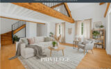 Lyon 9 – St Rambert  proche de l&rsquo;Ile Barbe- Duplex comme u – 5 pièces – 4 chambres – 163.74 m²