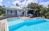 VILLA PREMIERE LIGNE 3 CHAMBRES AVEC PISCINE, ACCES PLAGE ET – 4 pièces – 3 chambres – 93 m²